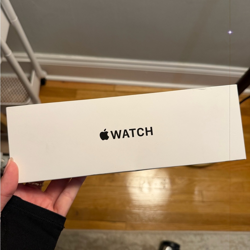 Apple Watch Packaging in White